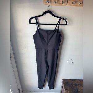 Old Navy PowerSoft Go-Dry 7/8 Cami Bodysuit – Black – Medium